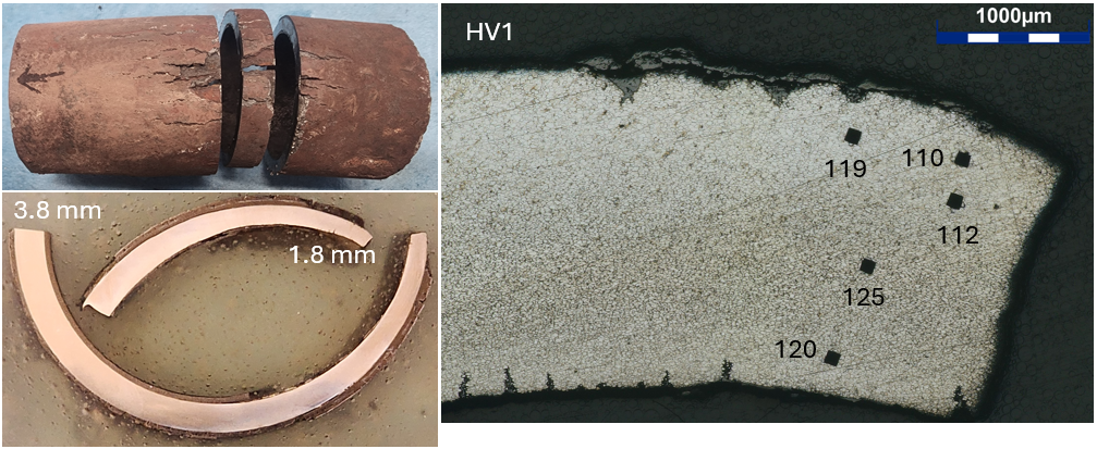 Field metallography