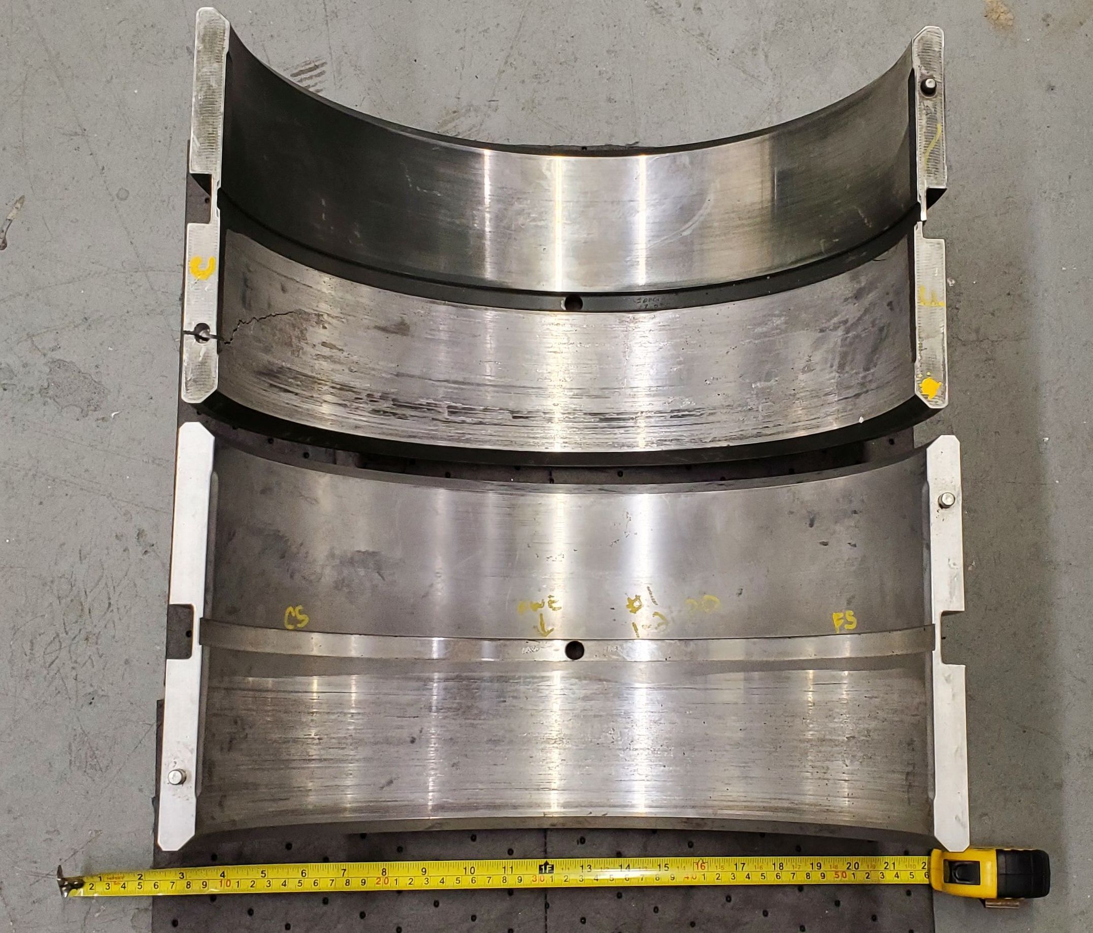 Bearing wear failure