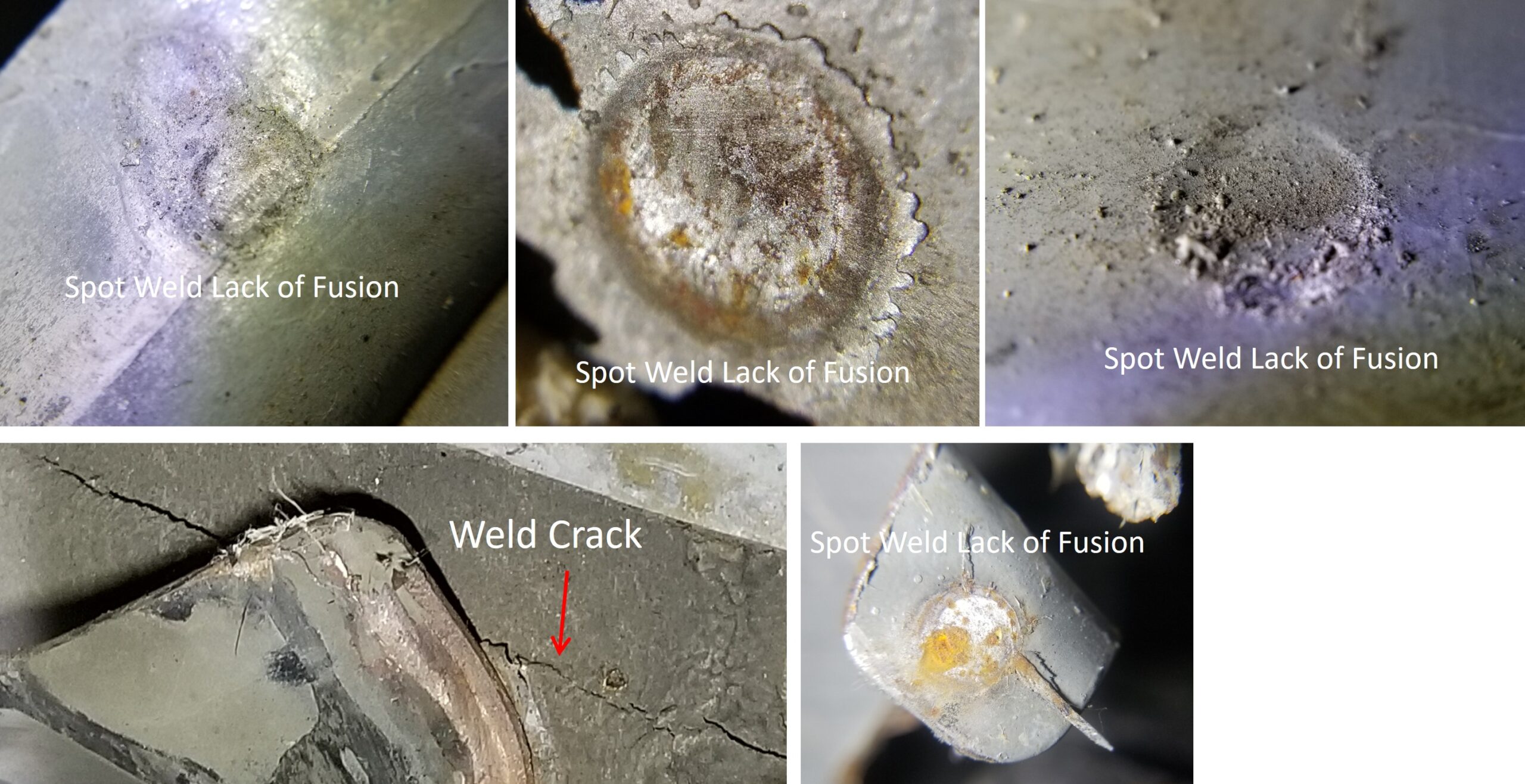 Car crash Weld Quality Analysis 2 Pics