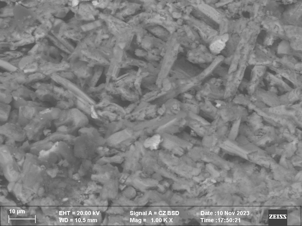 Corrosion products on Brass