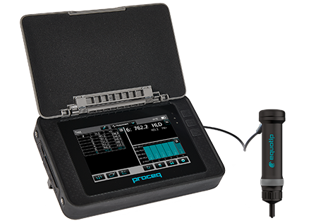 Proceq Equotip 550 UCI hardness tester